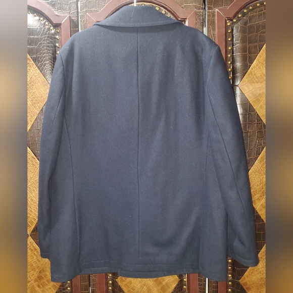 Nautica Double Breasted Peacoat Large - Picture 3 of 3